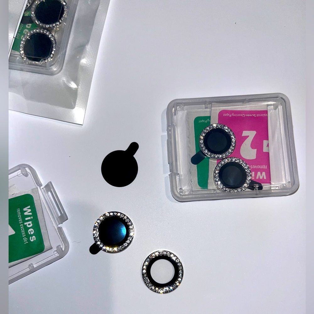 iPhone crystal camera cover